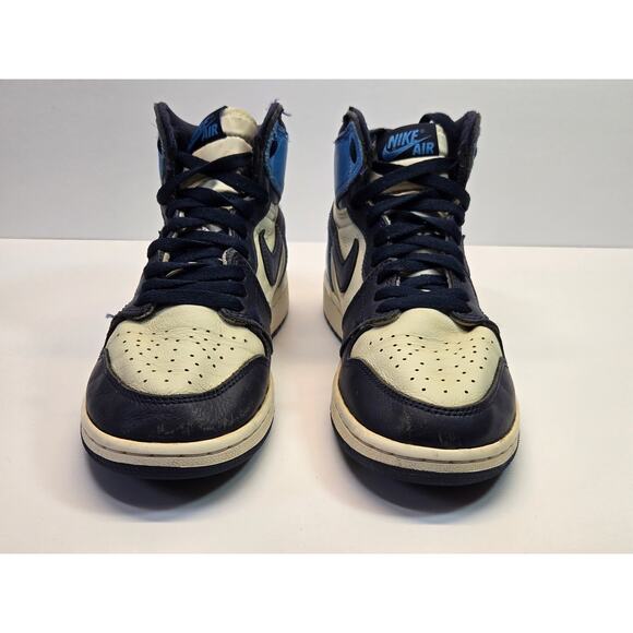 Nike Air Jordan 1 Retro High OG Obsidian UNC GS 575441-140 Size 6Y - Picture 4 of 7